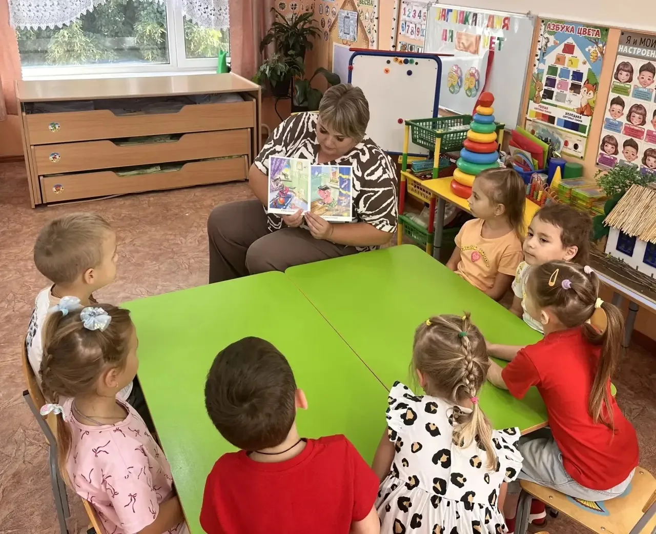 В МБДОУ д/с-о/в 19 хутора Лосево МО Кавказский район, в группе «Непоседы», прошла бесед...