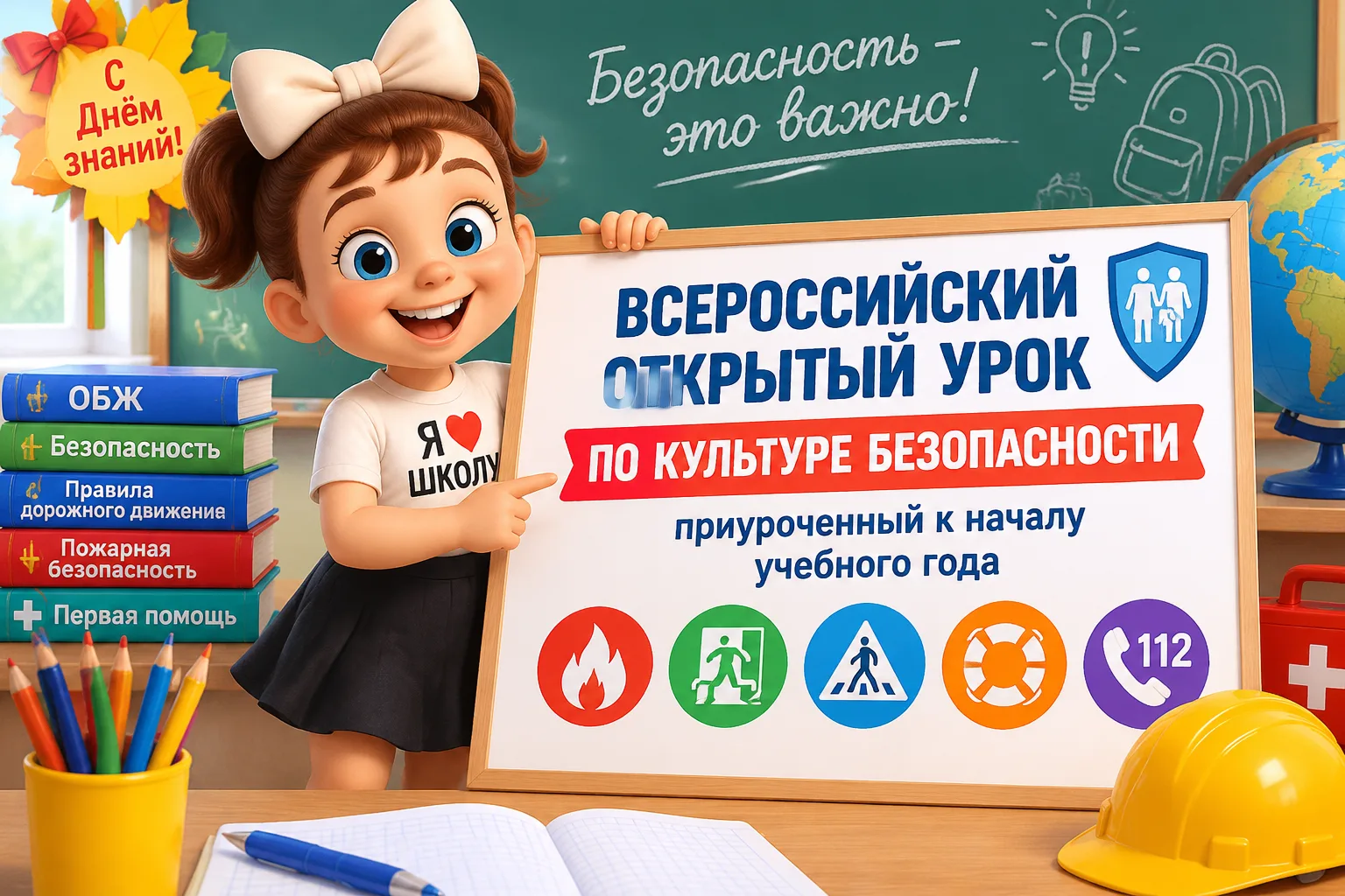 На первой неделе сентября традиционно  состоится Всероссийский открытый урок «Культура ...