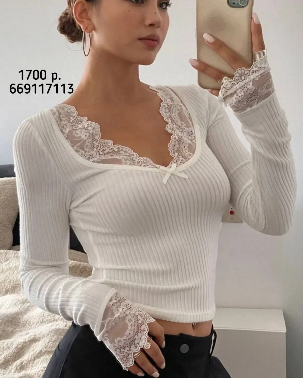 Белоснежные кофточки с ВБ 🤍