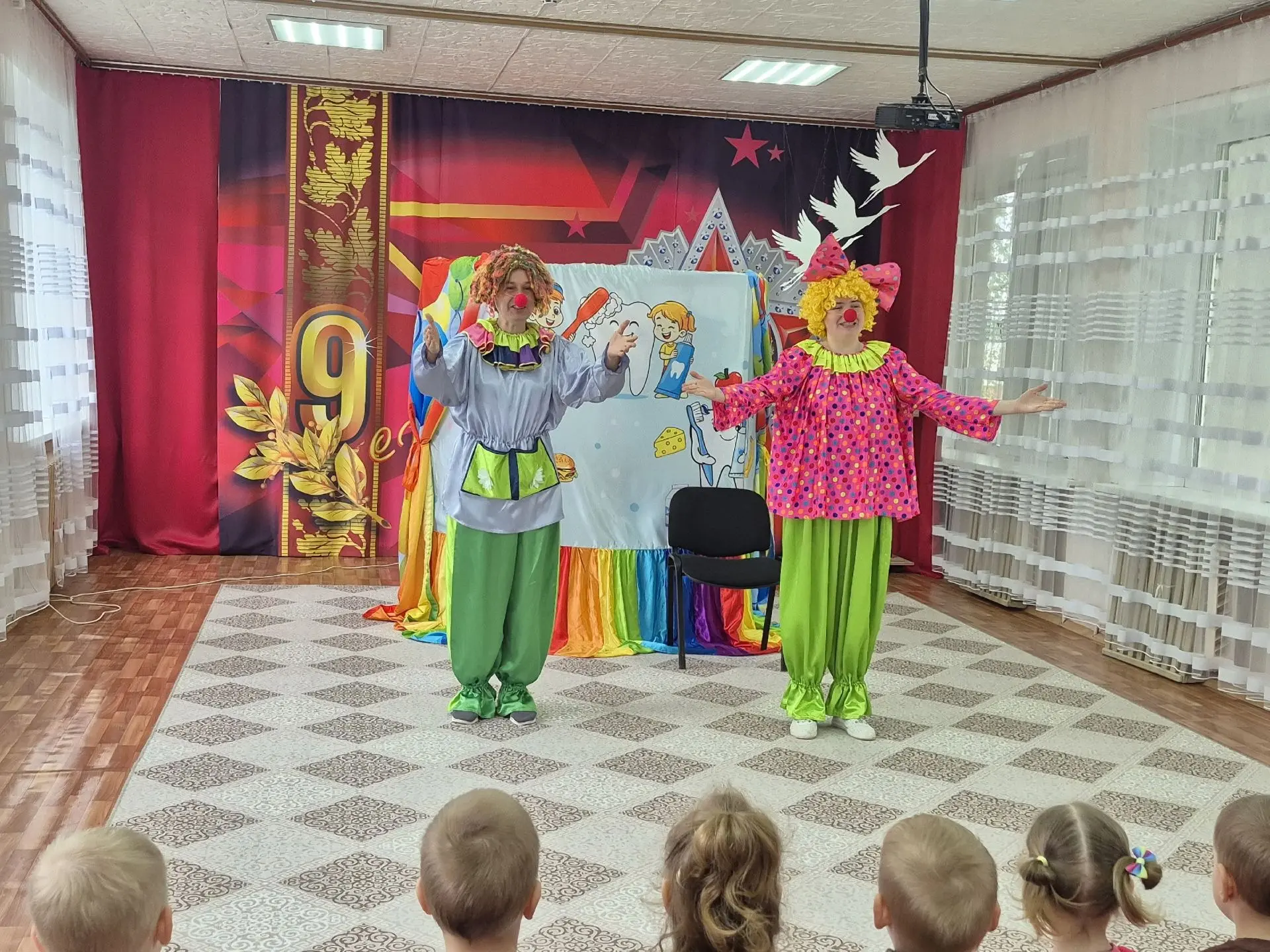 🎭Сегодня в нашем детском саду с большим успехом прошло театральное представление «Тепа...
