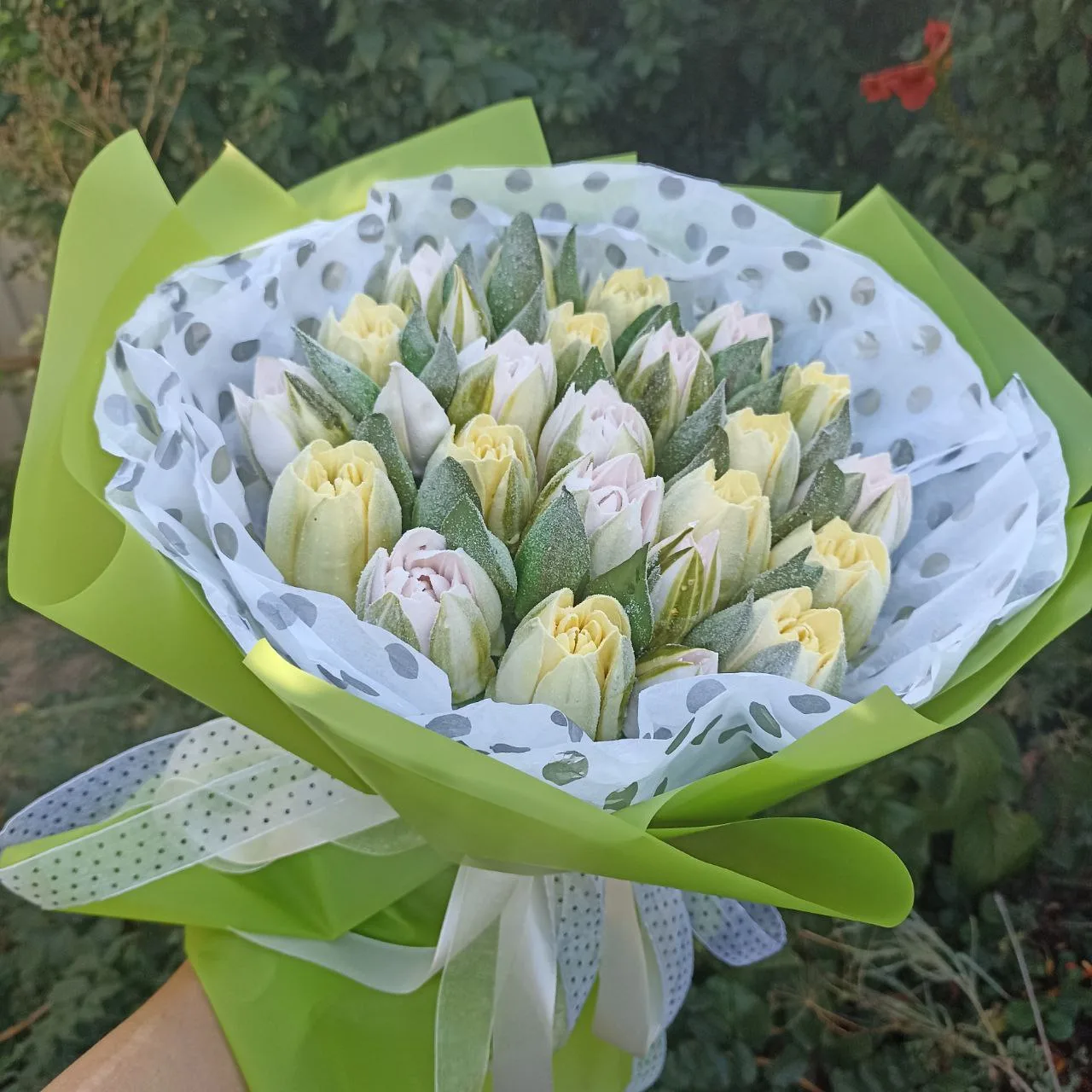 Зефирные букеты