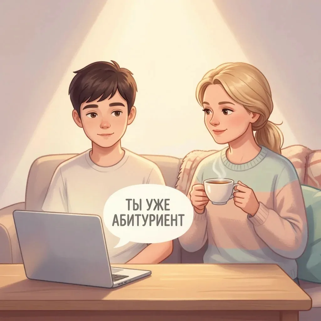 В субботу напомнила: «Ты уже абитуриент». А вы помните, как это было у вас? 😅