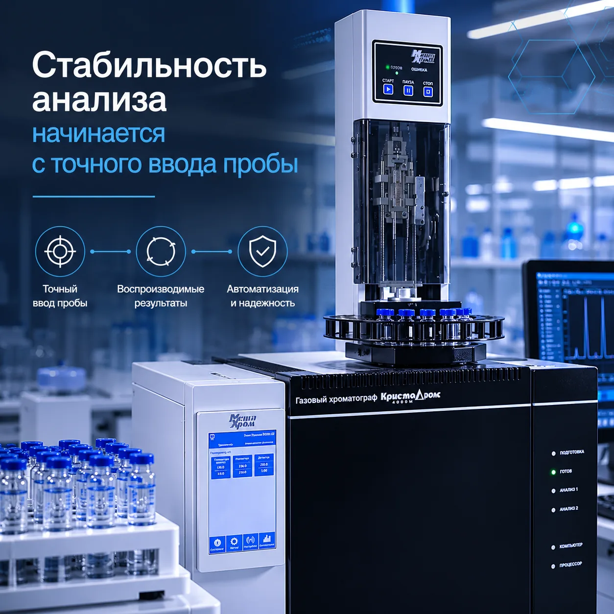 Как автодозатор превращает серийный анализ в надёжный конвейер