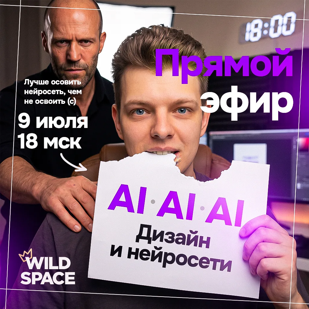 🫡Через год половина дизайнеров карточек будет не нужна. Вторая половина будет зарабатывать в разы б