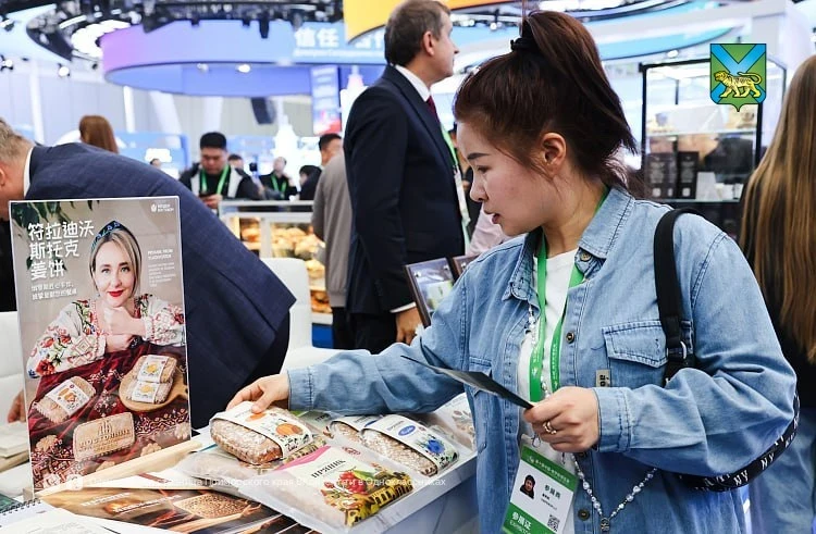 Продукция Приморья вызвала большой интерес на выставке в Харбине  Приморский край представил свою пр