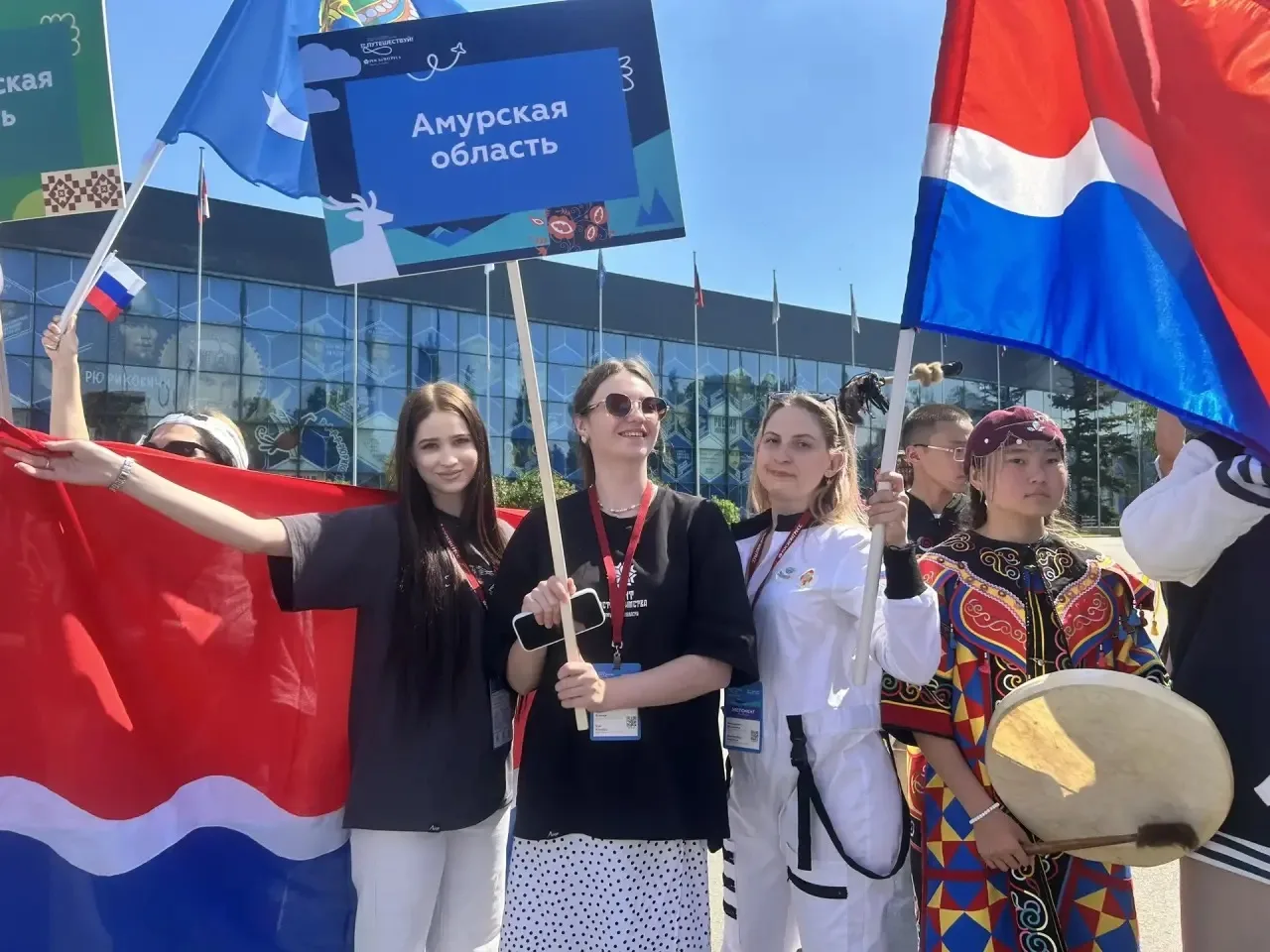 🇷🇺Амурская область работает в Москве!

⛺️Наша команда активно представляет регион на Международном