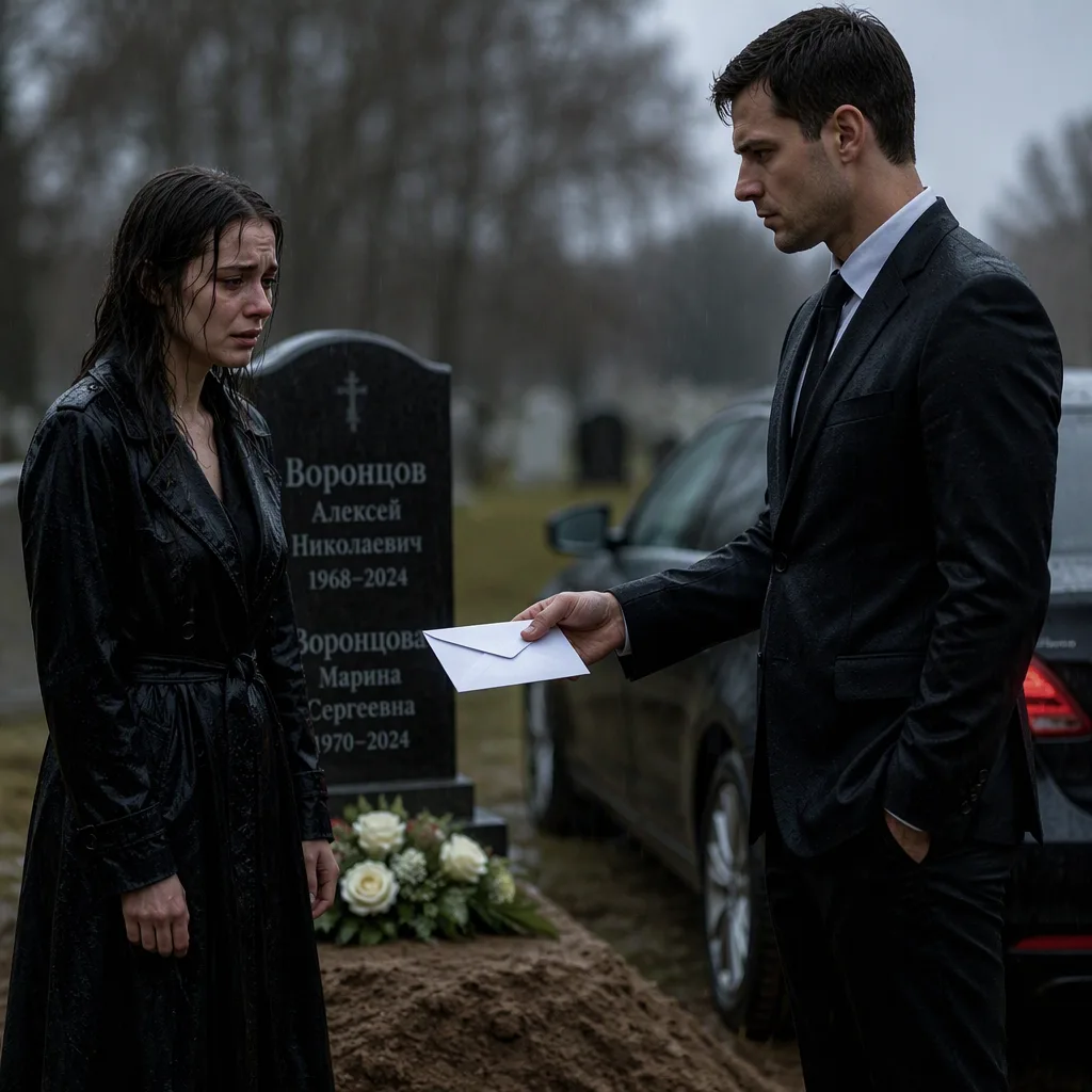 Муж вручил ей развод у могил родителей… но он не знал, что женщина перед ним...