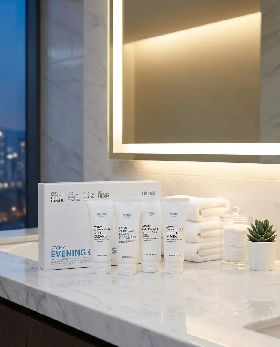 ✨ Вечерний ритуал красоты: новый уровень ухода с Atomy Evening Care