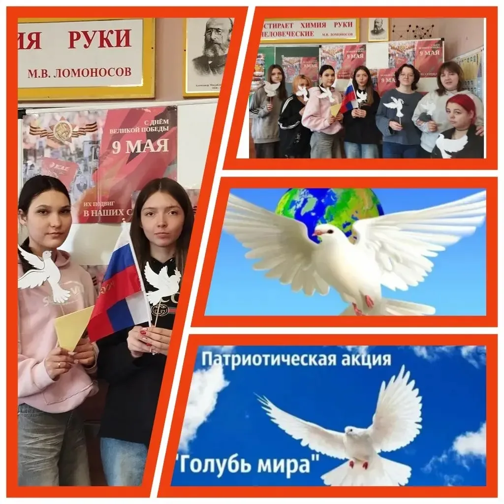 «Голубь Мира» – патриотическая Всероссийская акция, которая проходит по всей стране на ...