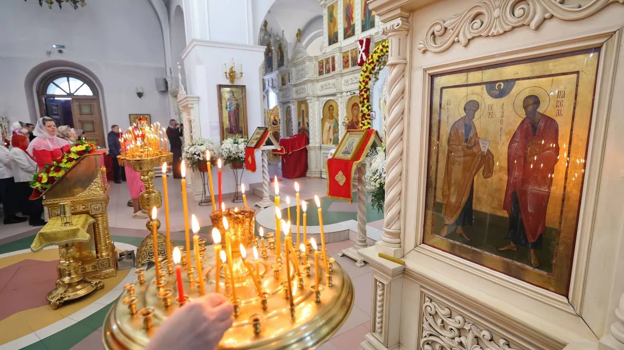 🕯Верующие Ямала отмечают один из главных православных праздников  Вознесение Господне — один из двун