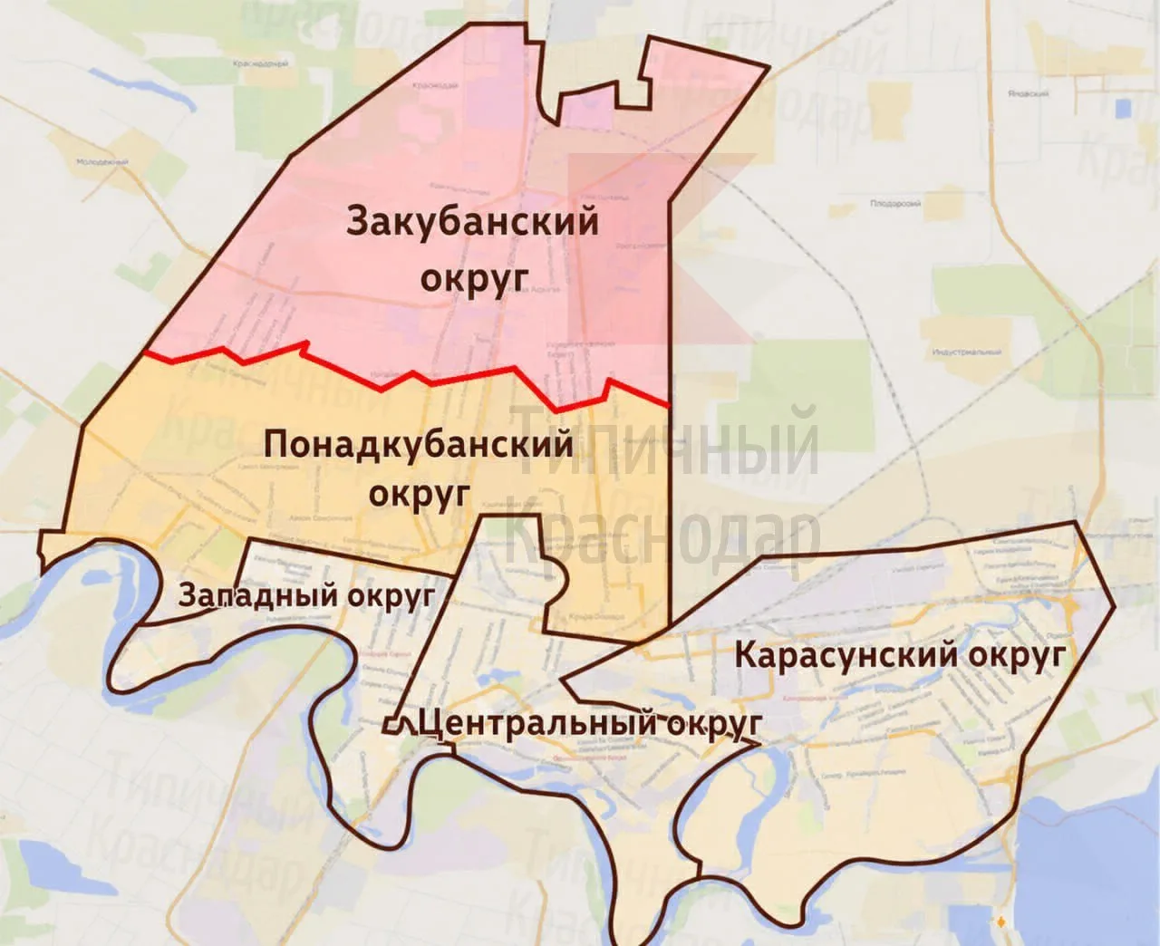В Краснодаре обсуждают создание пятого внутригородского округа

Новый округ планируют выделить из Пр