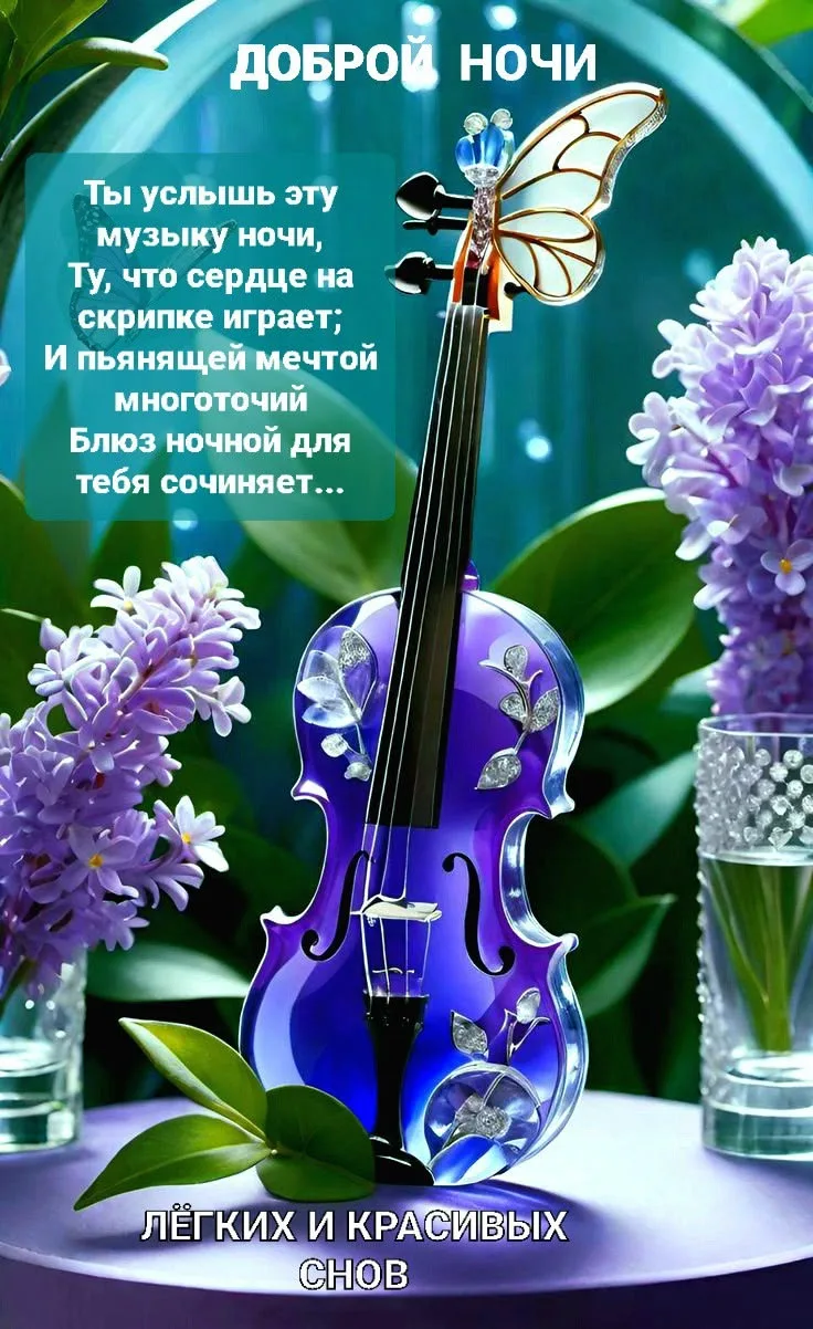 Доброй ночи! Прекрасных и сладких снов! ✨🌙