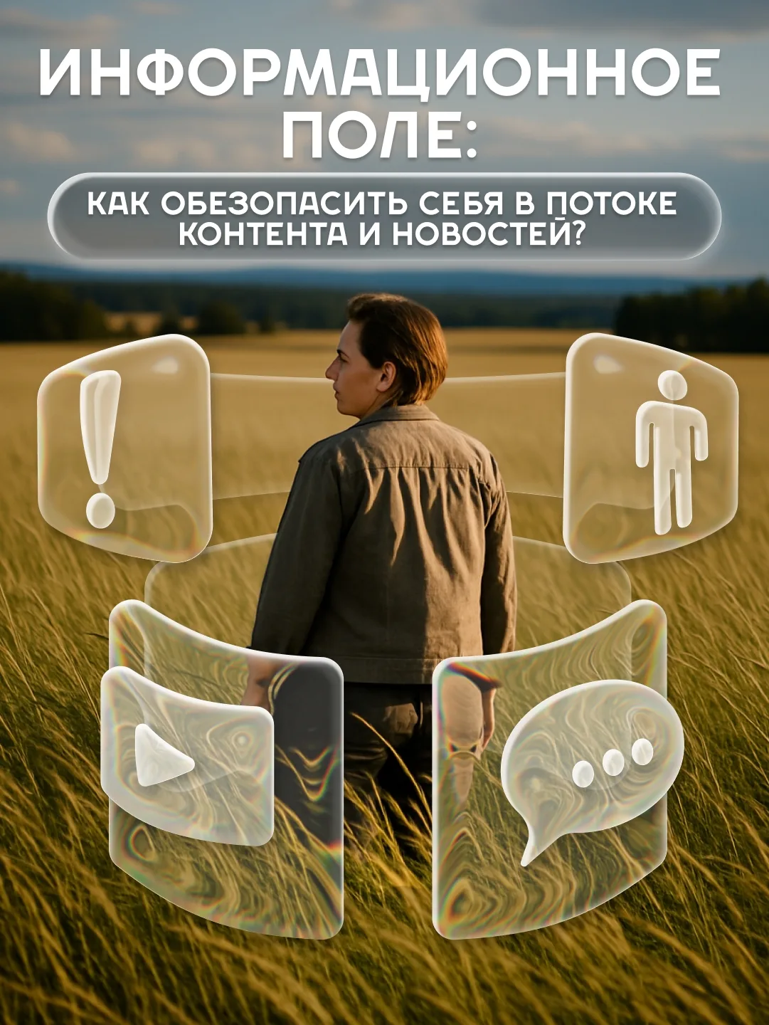 ⚠️ Информационное поле сегодня — это непрерывный поток новостей, мнений и контента.  Мы листаем лент