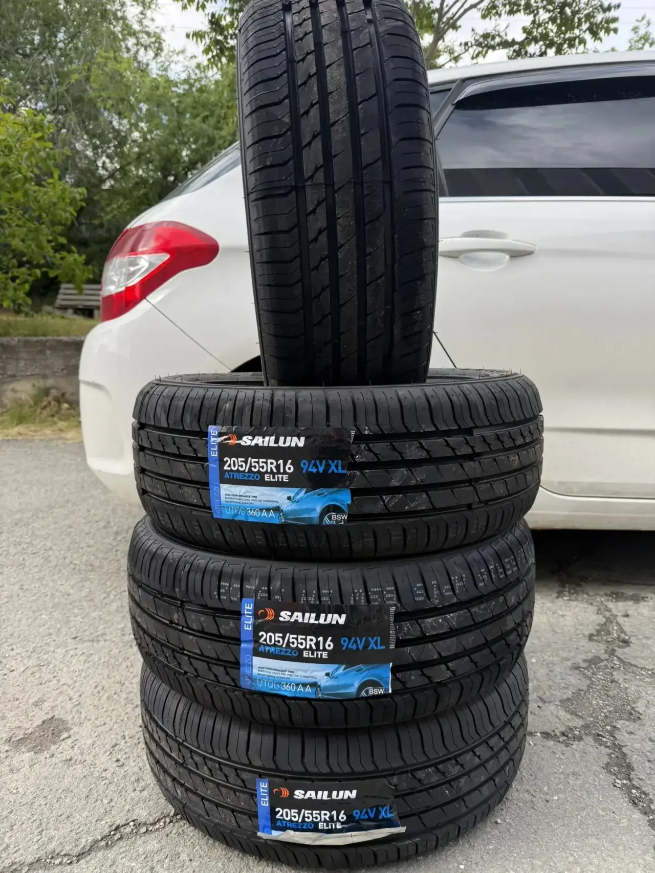 ☀️Летние шины Sailun 205/55R16 94V XL Atrezzo Elite☀️

Доставили бесплатно по г. Симферополь 

Стоим