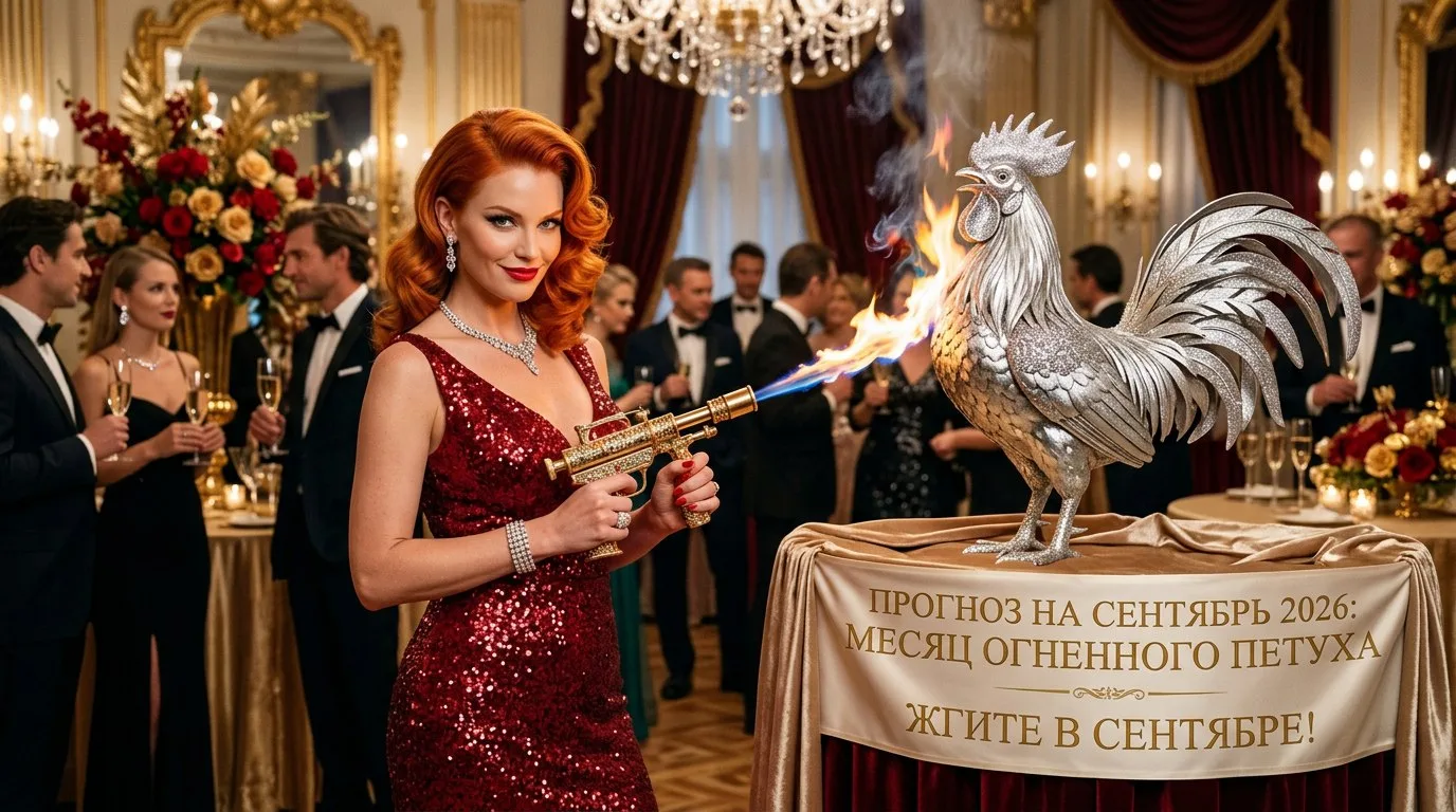 Сентябрь 2026 — месяц Огненного Петуха.