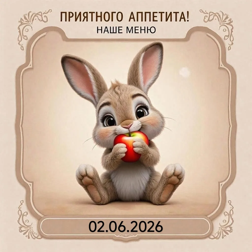 Рубрика: «Приятного аппетита!»