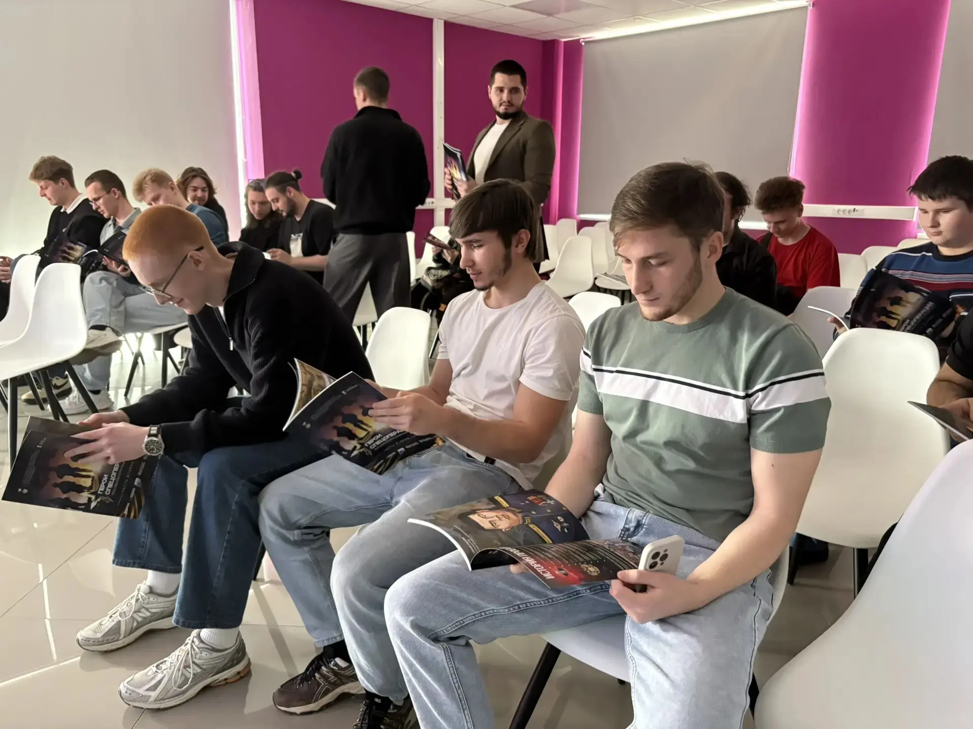 Студенты филиала прикоснулись к «Технологии Победы» 💪Наши студенты всегда там, где интересно и полез