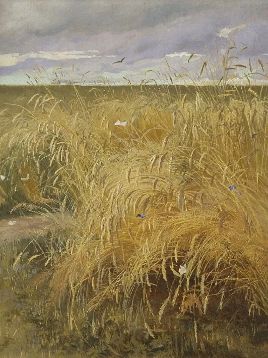 🌾"Рожь" 🌾
 
Лагода-Шишкина О. А. 
(1880-1881) 
Россия 
Реализм 

🖼Картина "Рожь" предлагает взгля