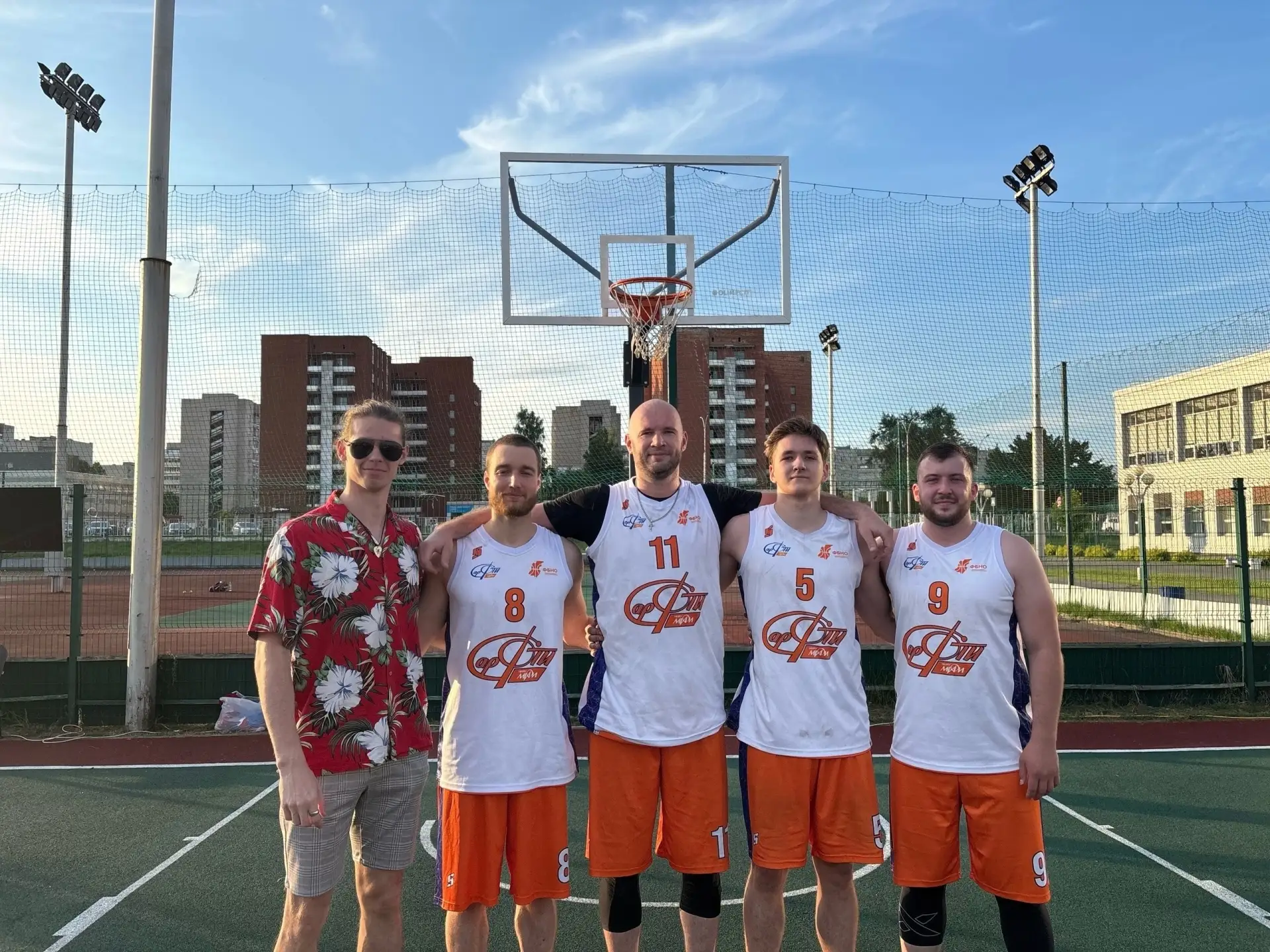 🏀 Победа в 1 туре Летнего кубка!