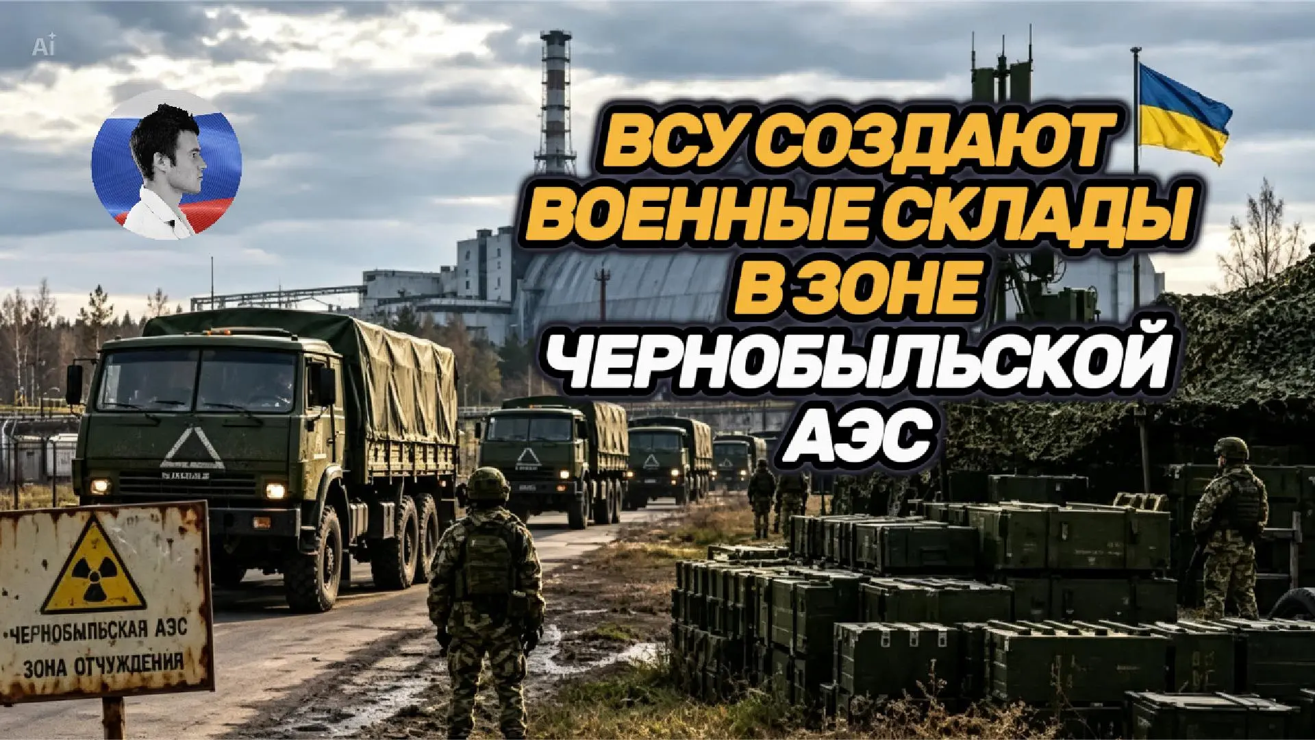 ВСУ перебрасывают снаряды и технику в зону Чернобыльской АЭС. Киев играет с огнем