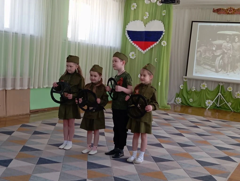 #ВРЕМЯДЕТСКОГОСАДА120 🇷🇺С Днём Великой Победы!🕊 🌹Сегодня в нашем детском саду прошло  мероприятие, п