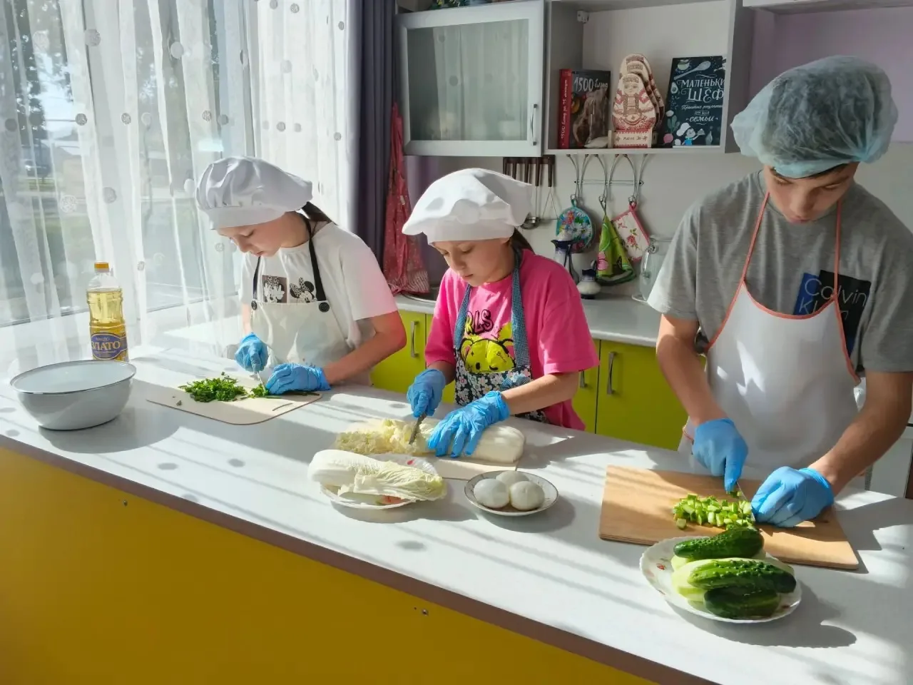 🧑‍🍳 В рамках программы по трудовому воспитанию воспитанники учились готовить простые ...