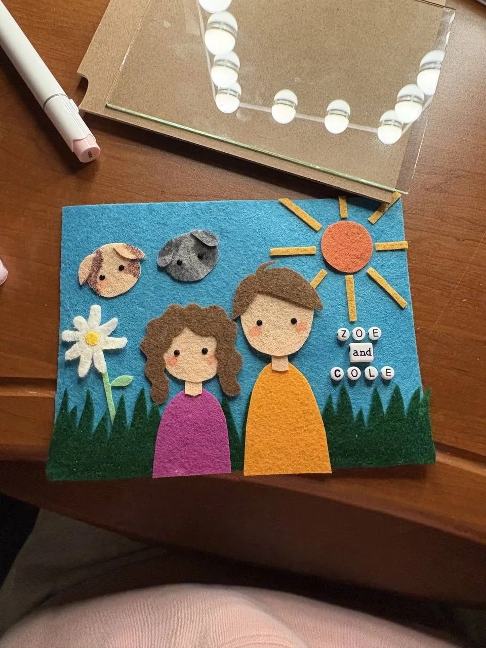 Картины из фетра 🖼