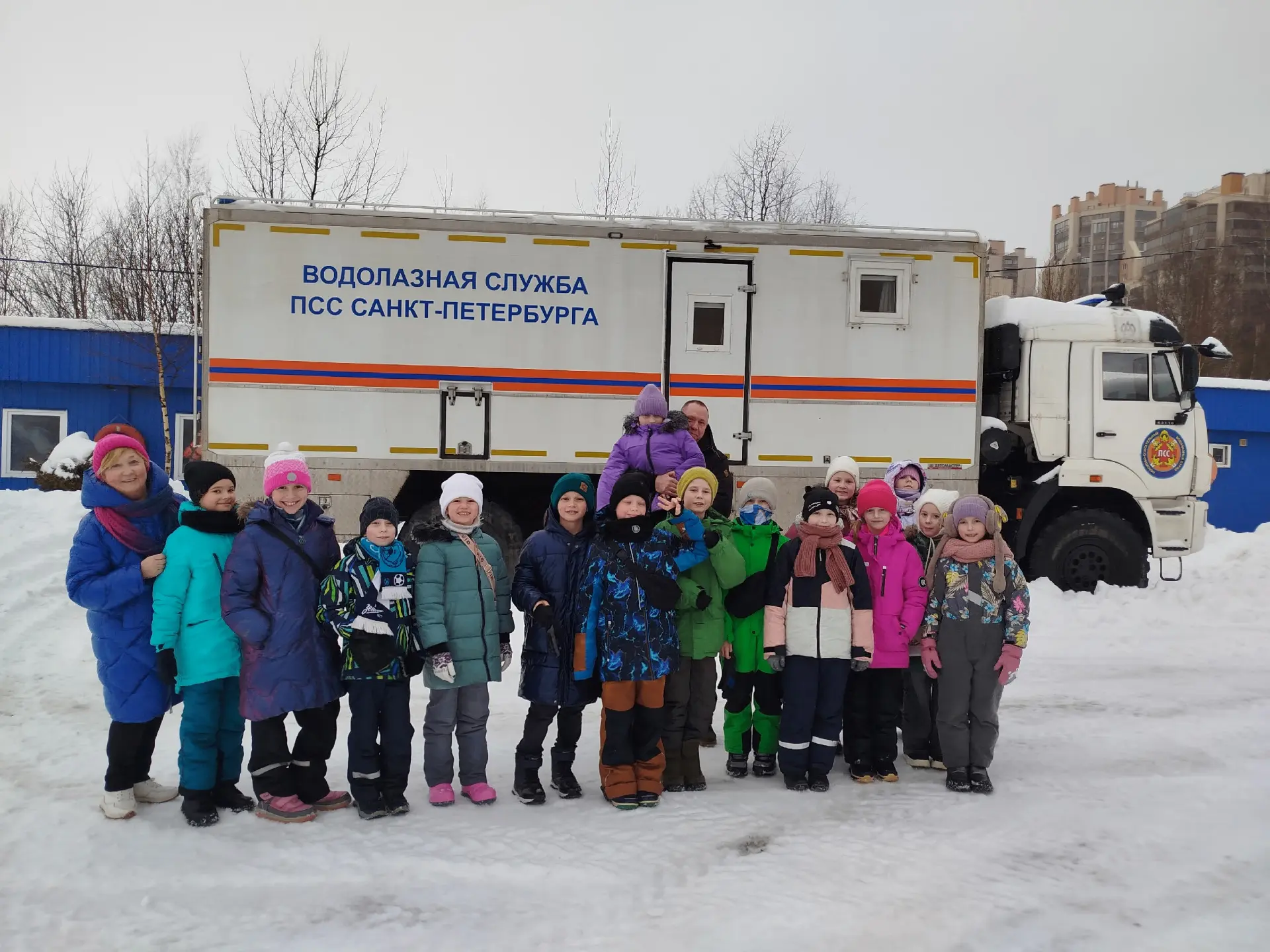 🚒Пожарно-спасательные отряды: главное за неделю   ⭐ПСО Выборгского района В гости к пожарным пришли 
