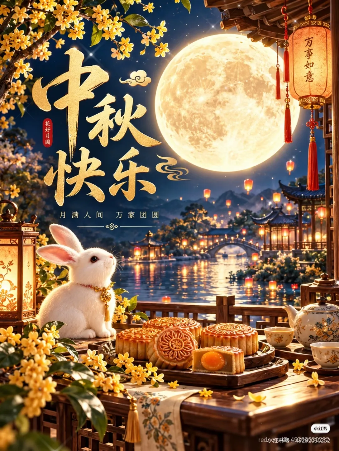 🌕✨Как китайцы отметили Праздник середины осени？