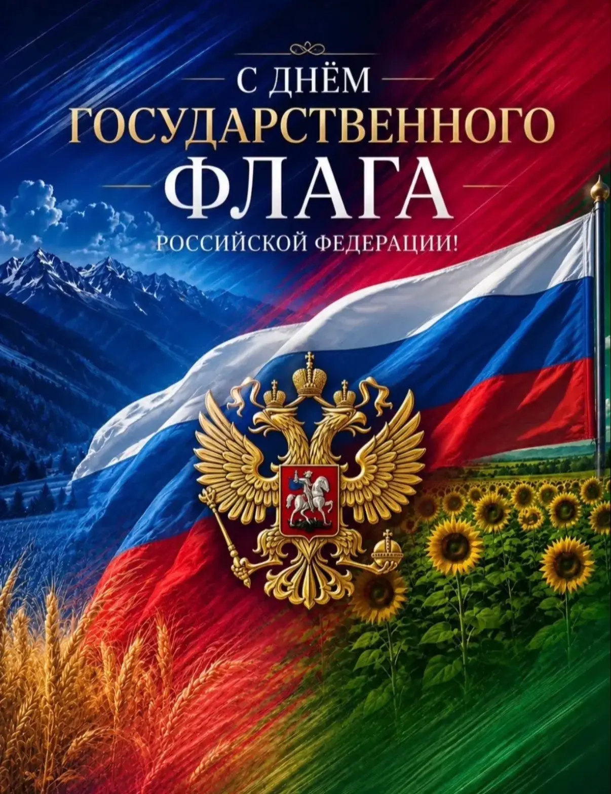 🇷🇺С Днём Государственного флага Российской Федерации!