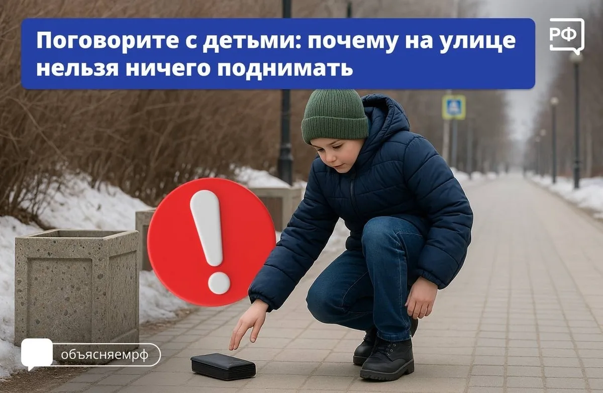 ❗ Памятка для родителей и детей: «НЕ ПОДНИМАЙТЕ НЕИЗВЕСТНЫЕ ПРЕДМЕТЫ!» ❗
