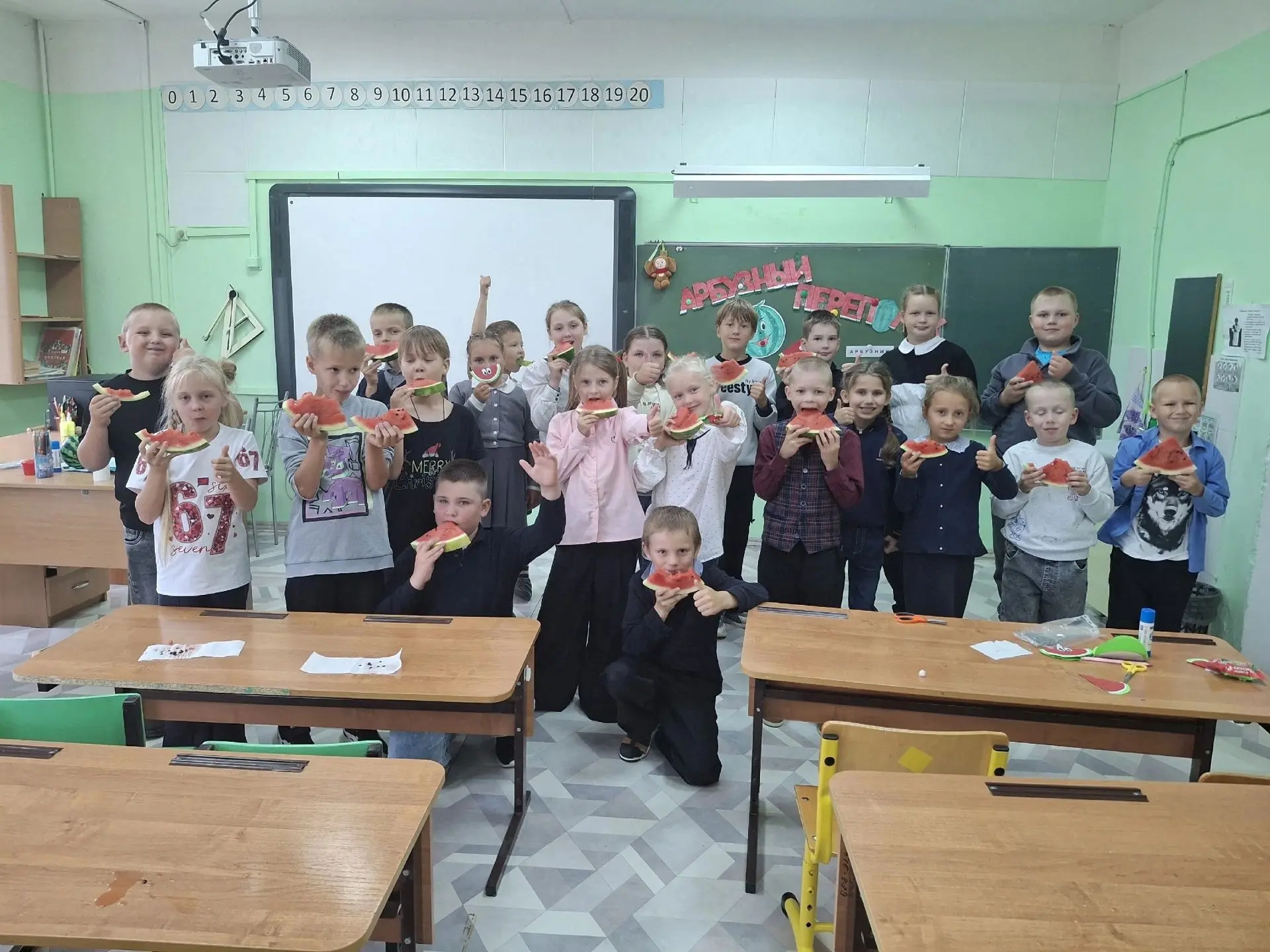 На прошло неделе у нас случился Арбузный переполох!🍉