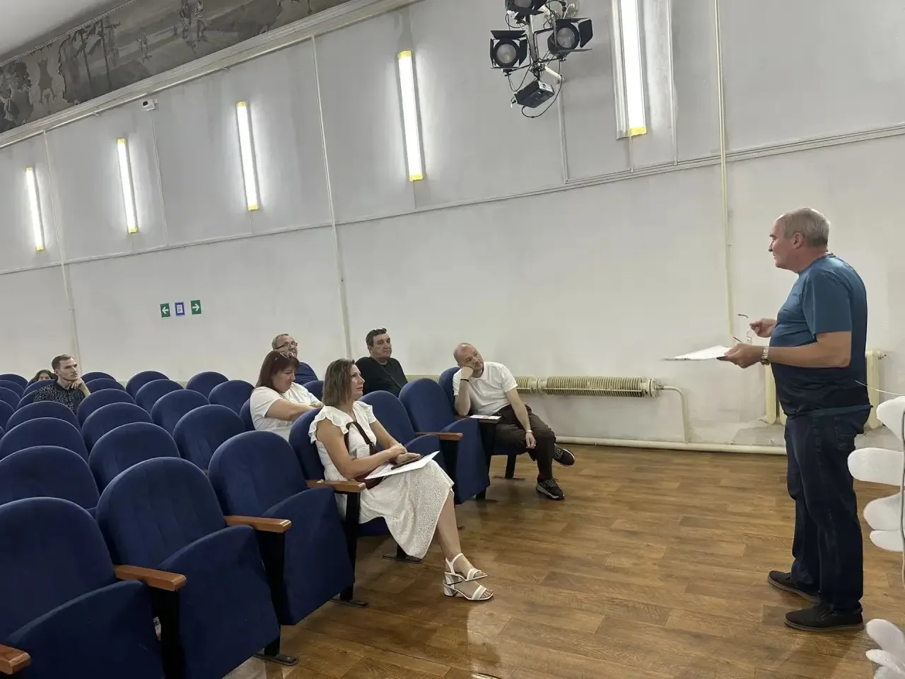 В Доме культуры «Родина» прошёл семинар по звукорежиссуре «Живой звук», собравший начин...