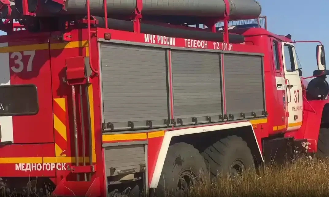🚒 В Медногорске потушили ландшафтный пожар