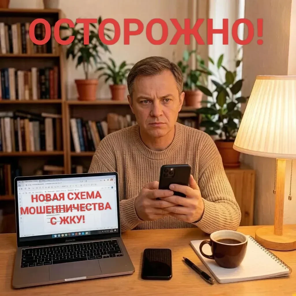 ⚡❗КИБЕРЛИКБЕЗ: НОВАЯ СХЕМА МОШЕННИЧЕСТВА С ЖКУ