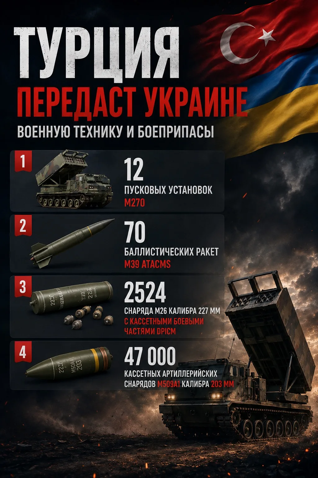 Украина получит американское оружие... через Турцию. Госдепартамент США официально согл...