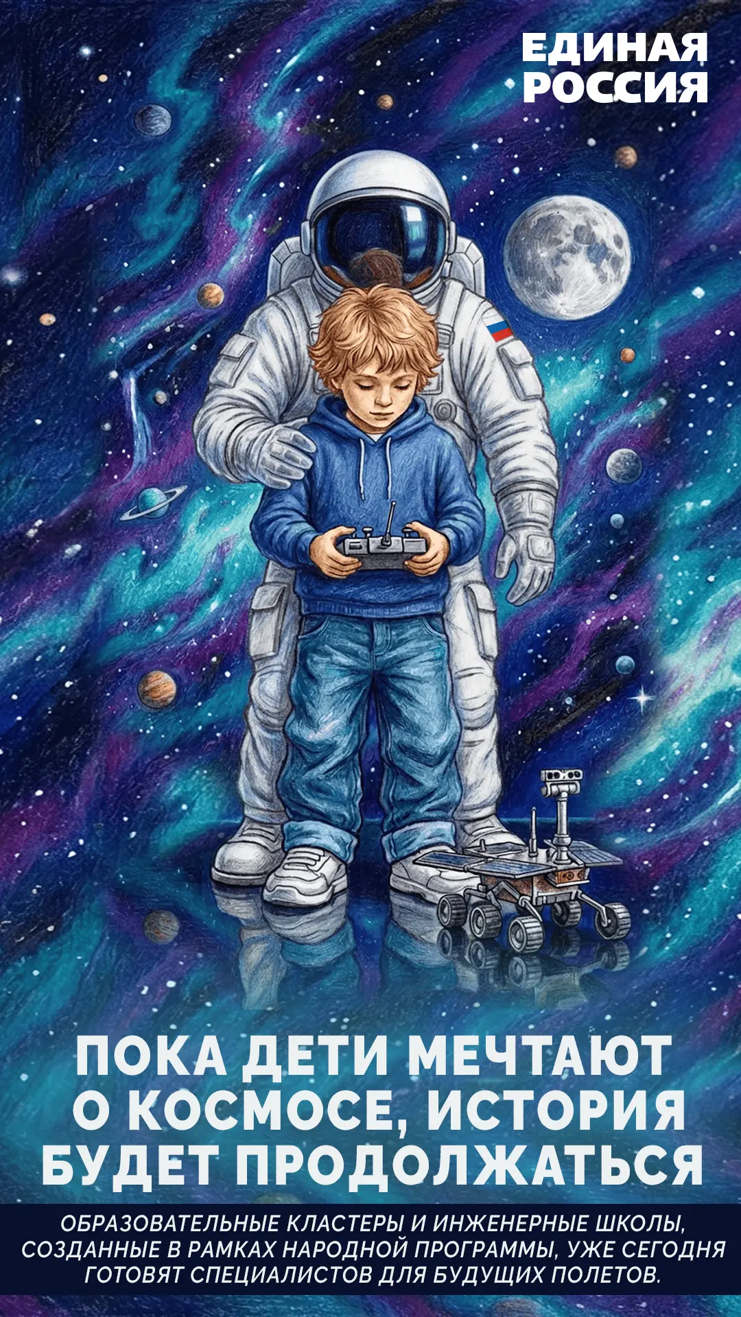 Друзья, с праздником! С Днём космонавтики! 🚀