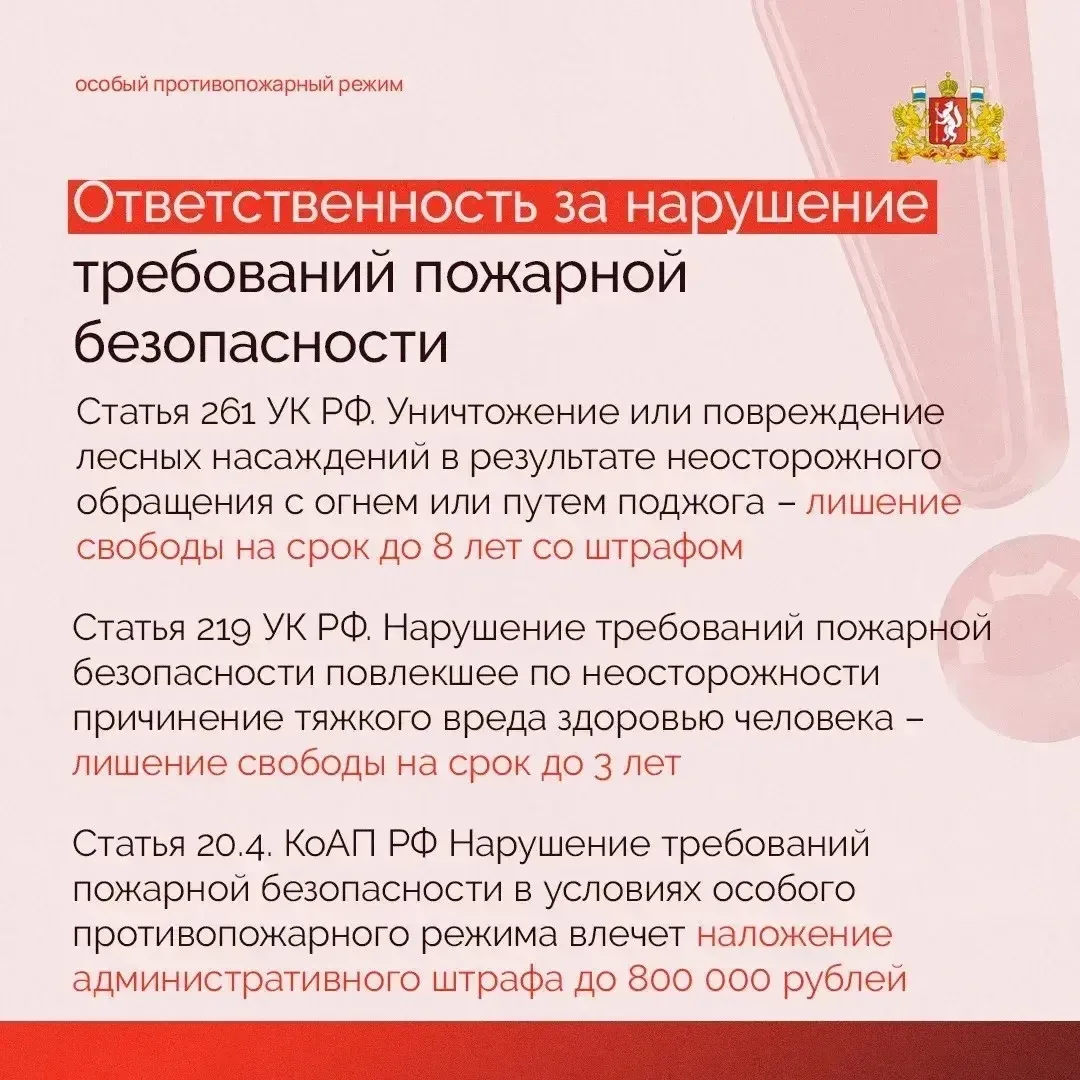 Будьте осторожны с огнем!
