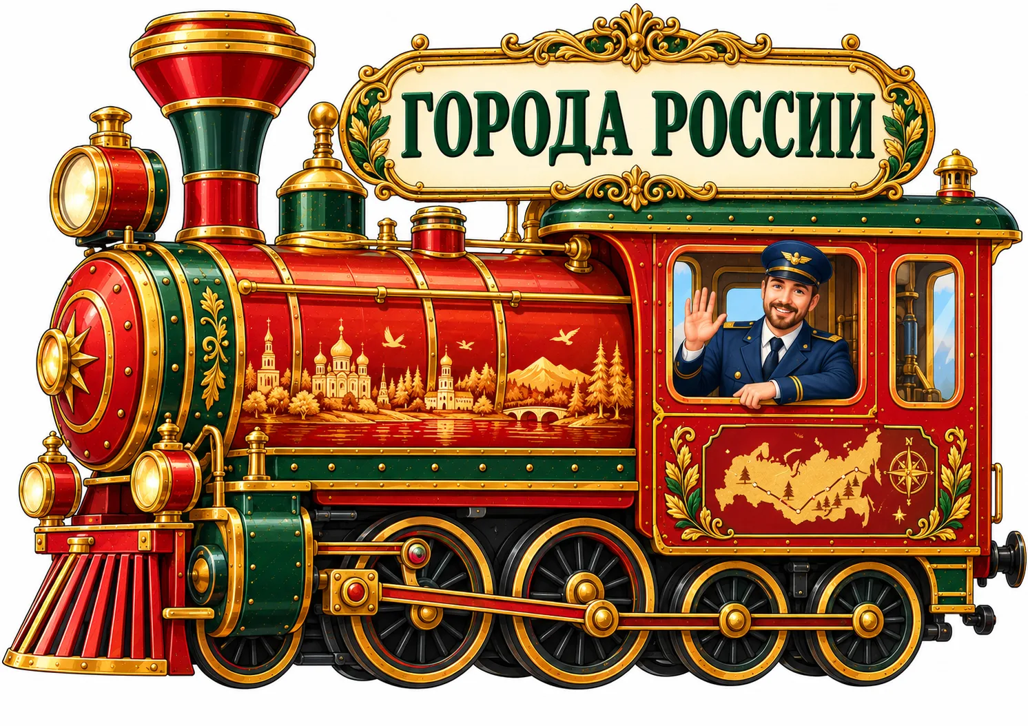 «Поезд городов России»! 🏙✨