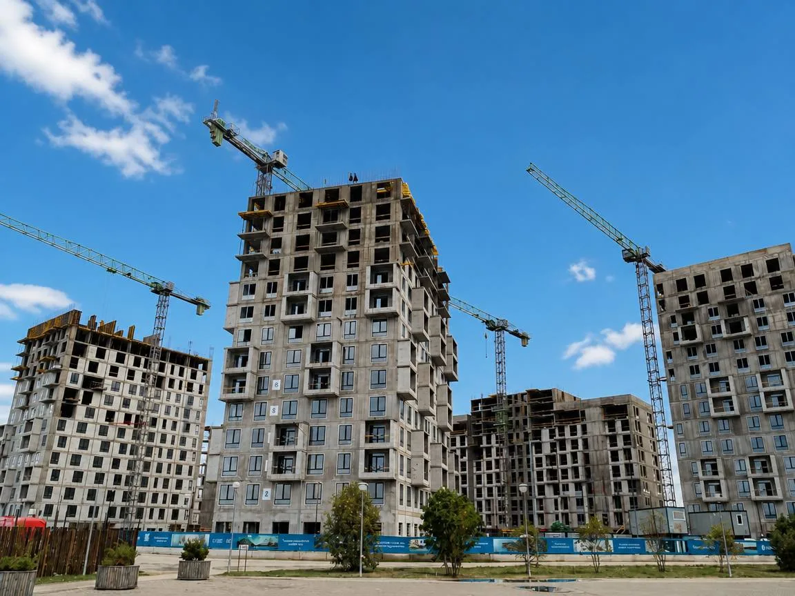 Новостройки Колы приобретают свои очертания! В первом доме застройщик уже закончил моно...