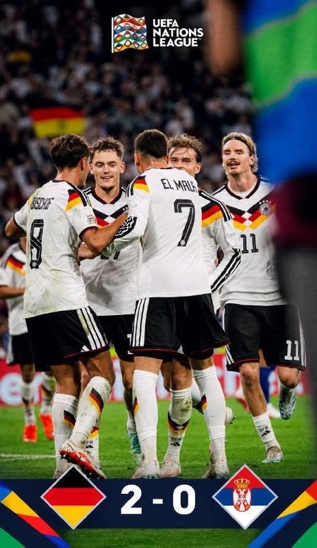 🇩🇪 Германия 2:0 Сербия 🇷🇸