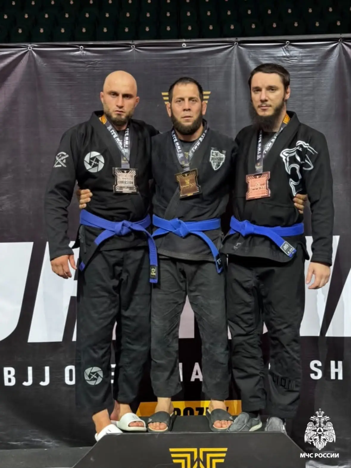Сотрудник МЧС России стал победителем TWW BJJ Eurasian Open Championship 2026