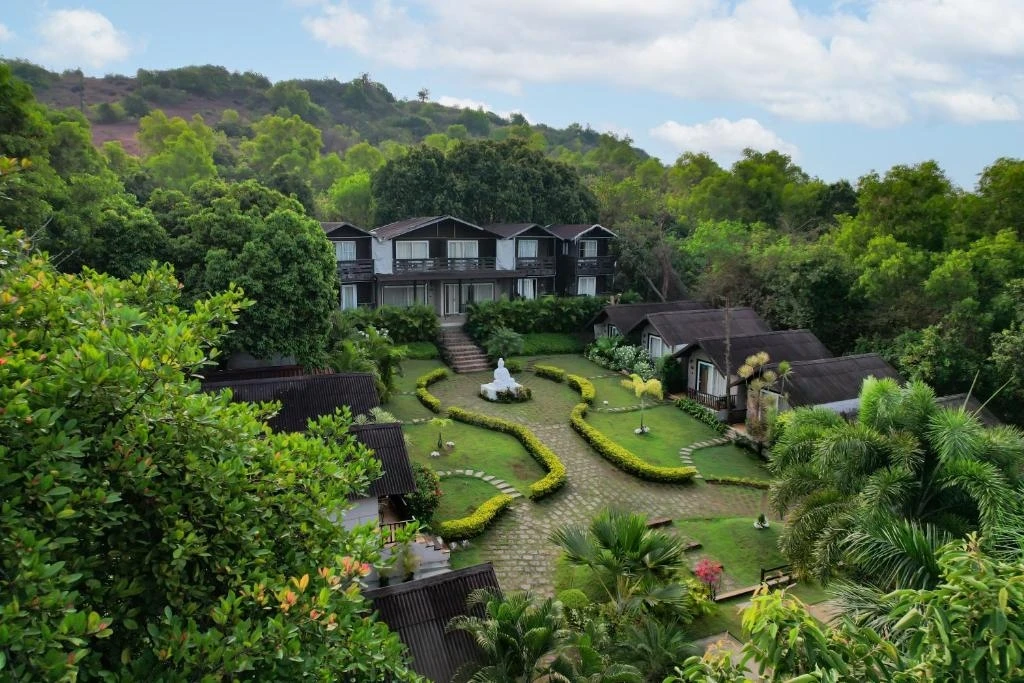 😍Такой Индии вы ещё не видели! Почти две недели в атмосферном сетевом Stone Wood Resort & Spa город