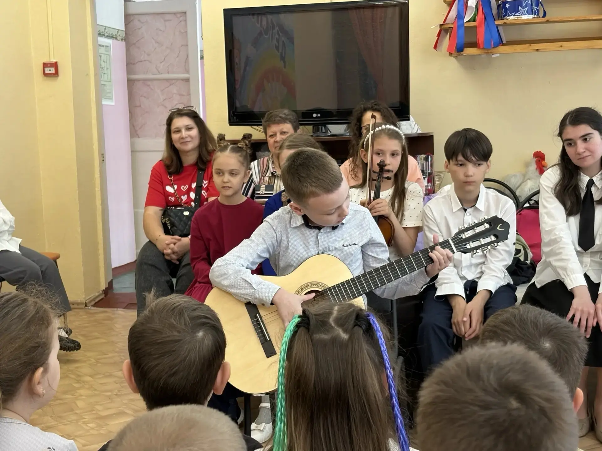Школа искусств в гостях у дошколят🎻🎸🎹
