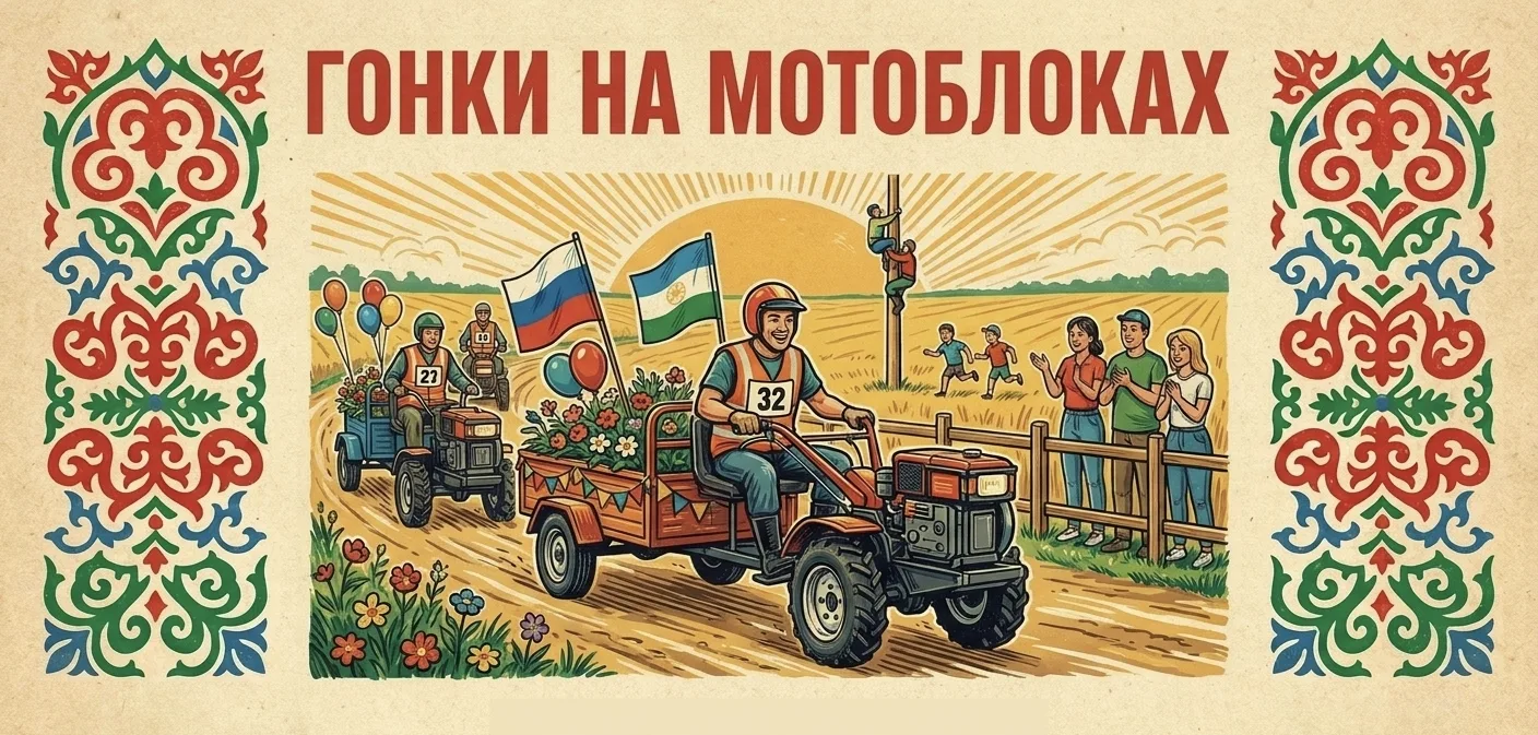6 июня 2026 года в рамках праздника «Сабантуй» на ипподроме парка Победы р.п.Чишмы сост...