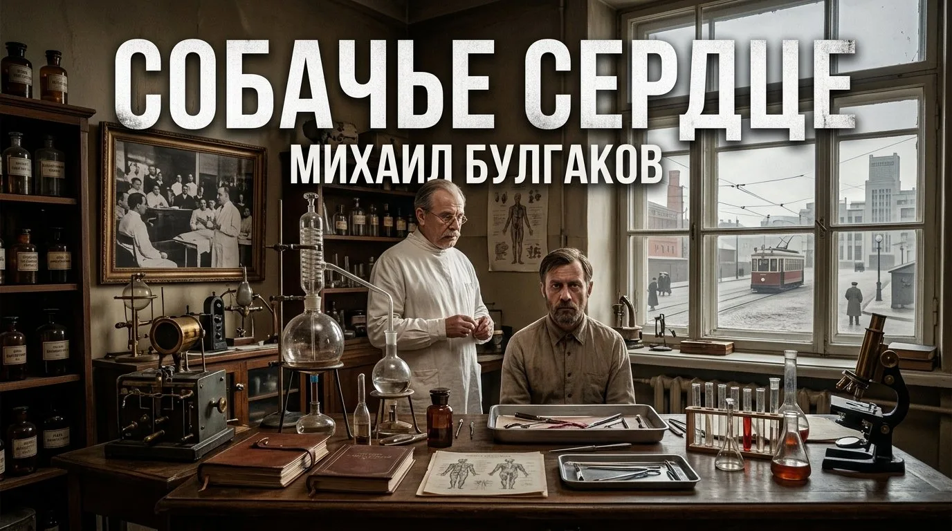 37.    «Собачье сердце» — Михаил Булгаков