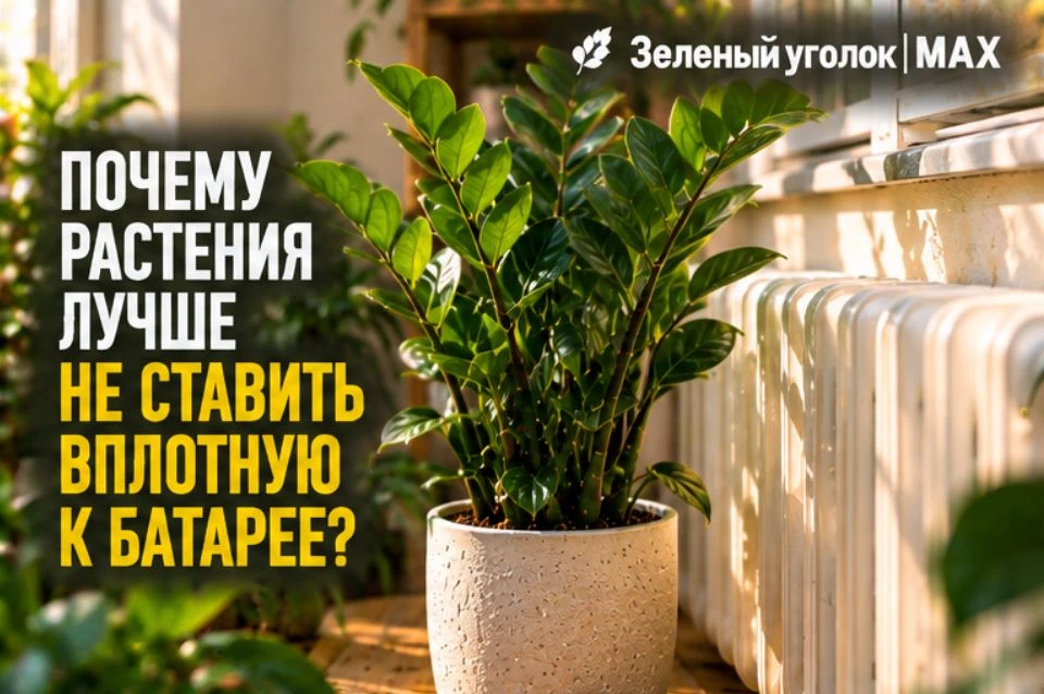 🔥 ПОЧЕМУ РАСТЕНИЯ ЛУЧШЕ НЕ СТАВИТЬ ВПЛОТНУЮ К БАТАРЕЕ?