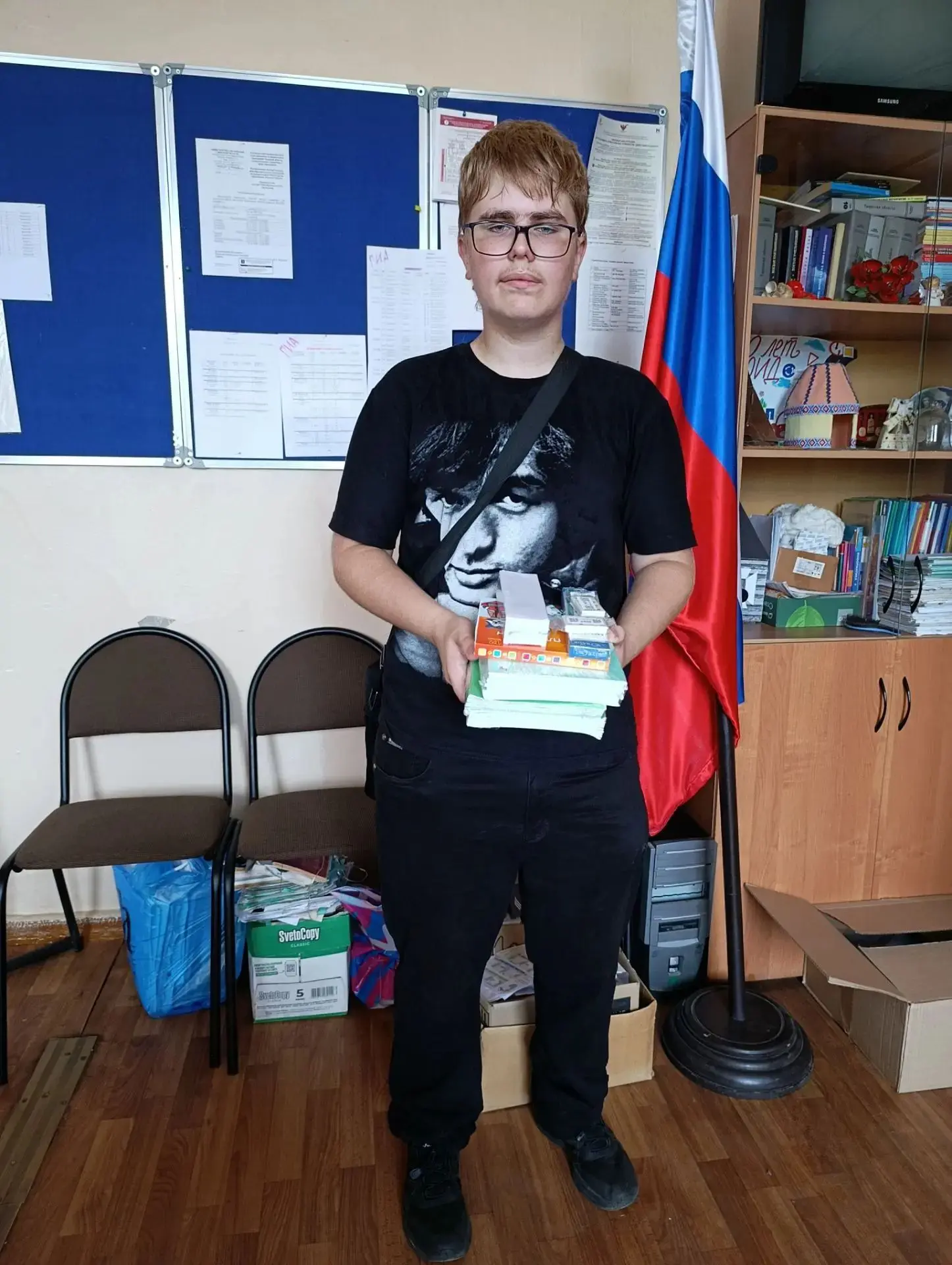 Учащиеся нашей школы принимают участие в региональной благотворительной акции "Собери п...