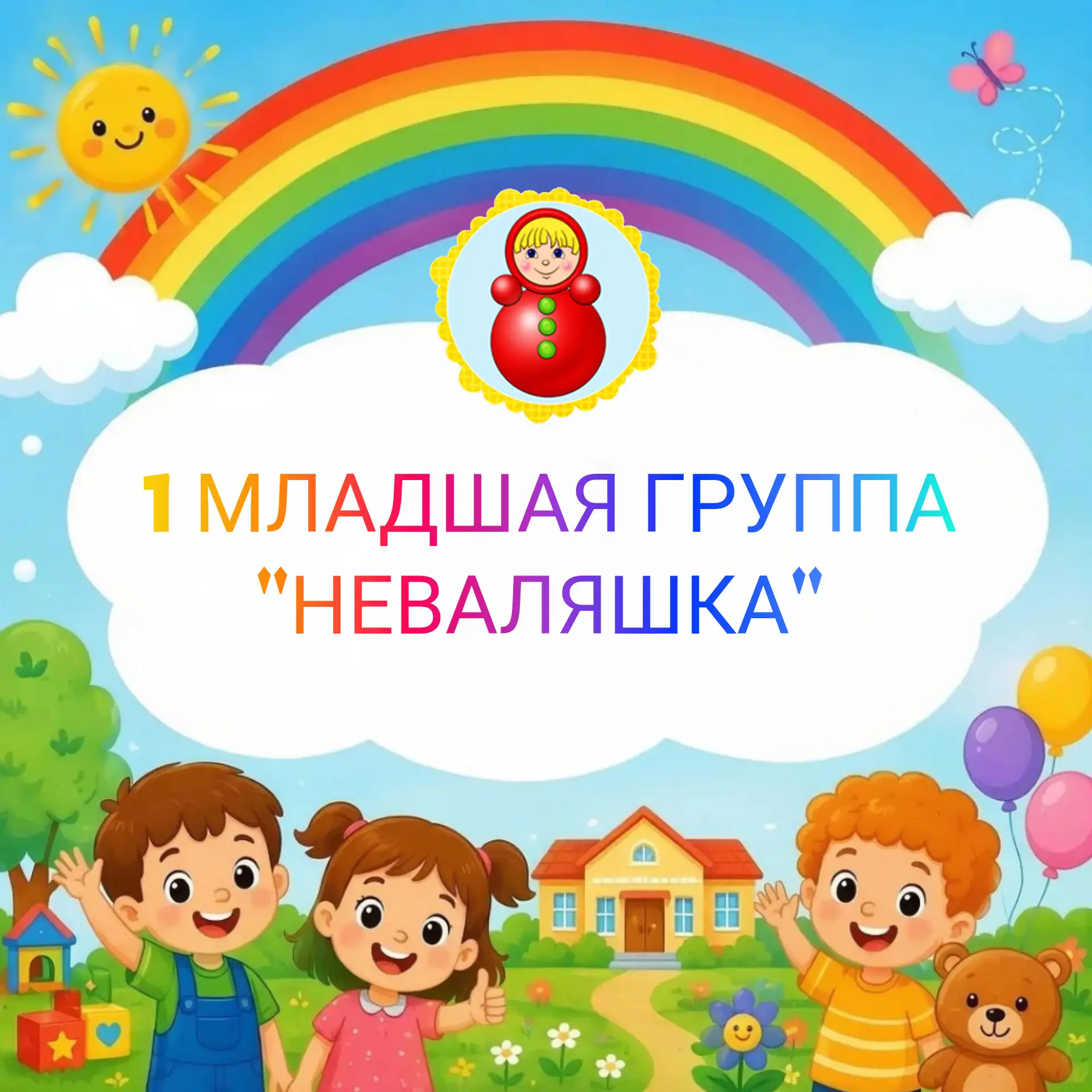 Лето — это время радости, открытий и активных игр на свежем воздухе! ☀️

Для малышей первой младшей 