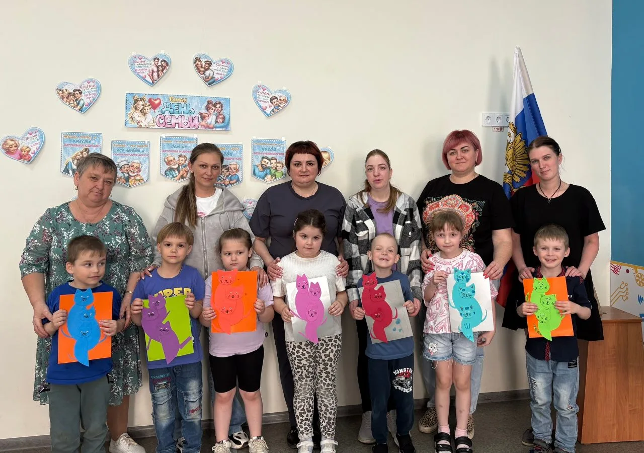 👪 День семьи начался в «Развивайке» с душевной встречи детей и родителей!